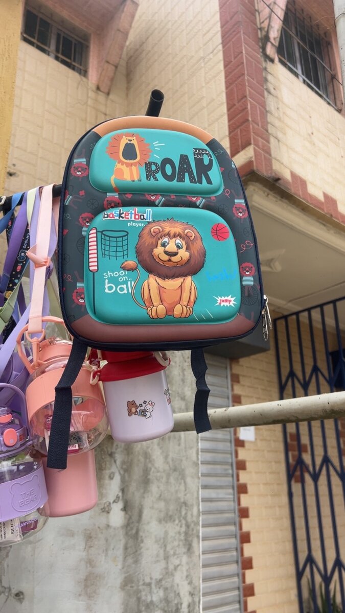 Sac à dos enfant coloré motif