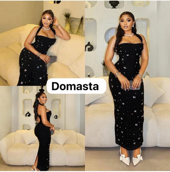 Robe élégante en dentelle blanche