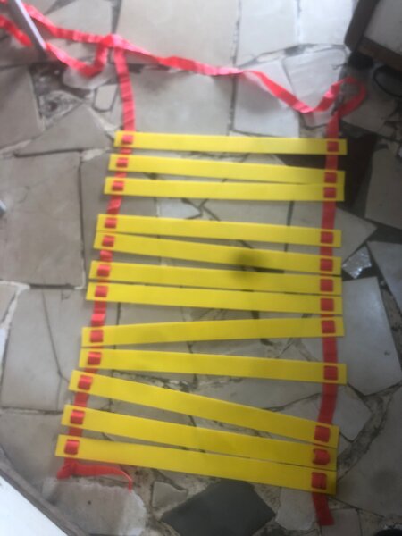 Échelle d'agilité pliable