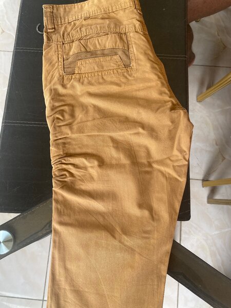Pantalon Chino Homme Marron