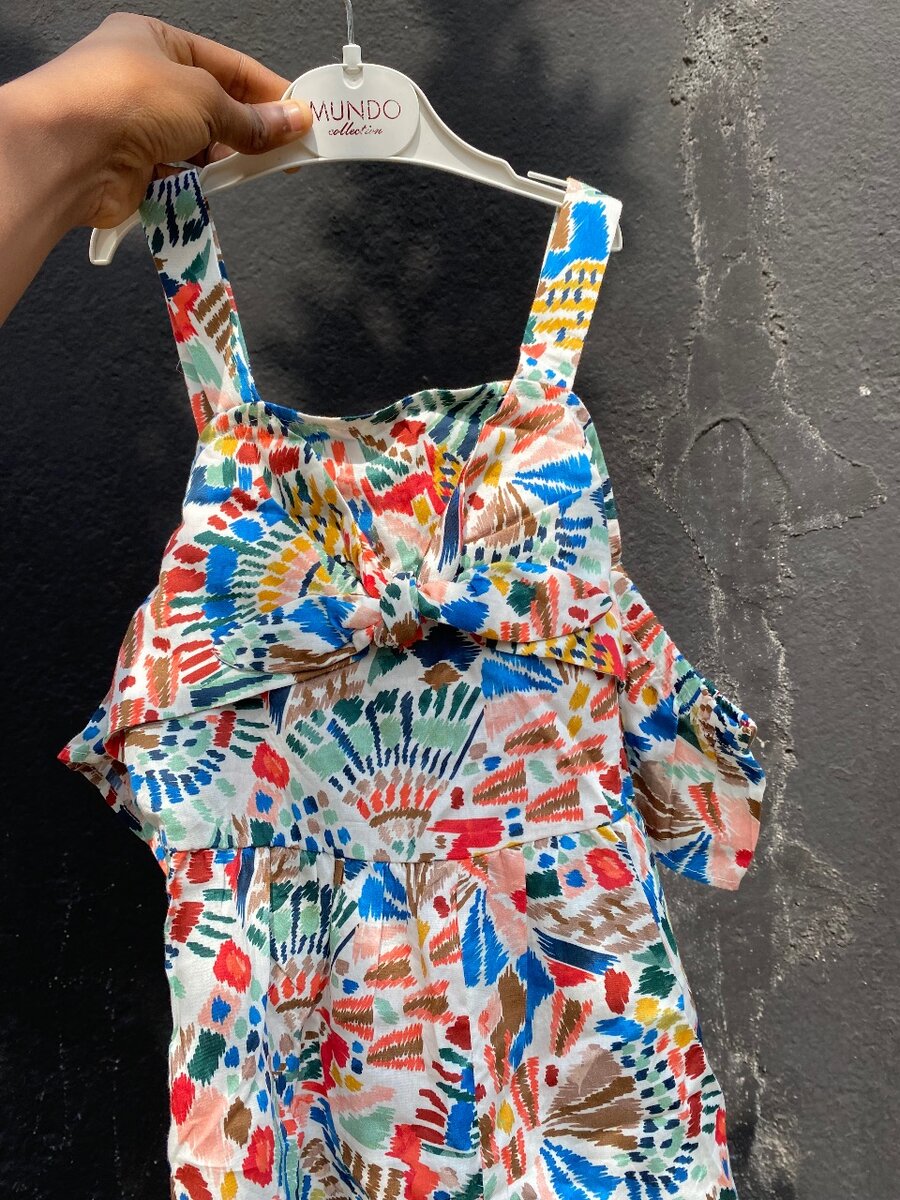 Robe d'été colorée pour filles