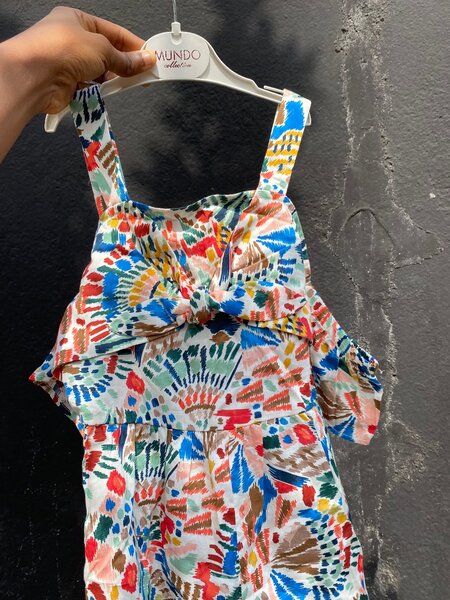 Robe d'été colorée pour filles