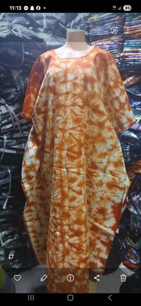 Robe Caftan Tie-Dye Élégante