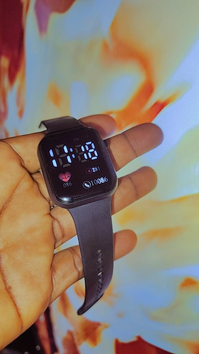 Montre Connectée HD Noire