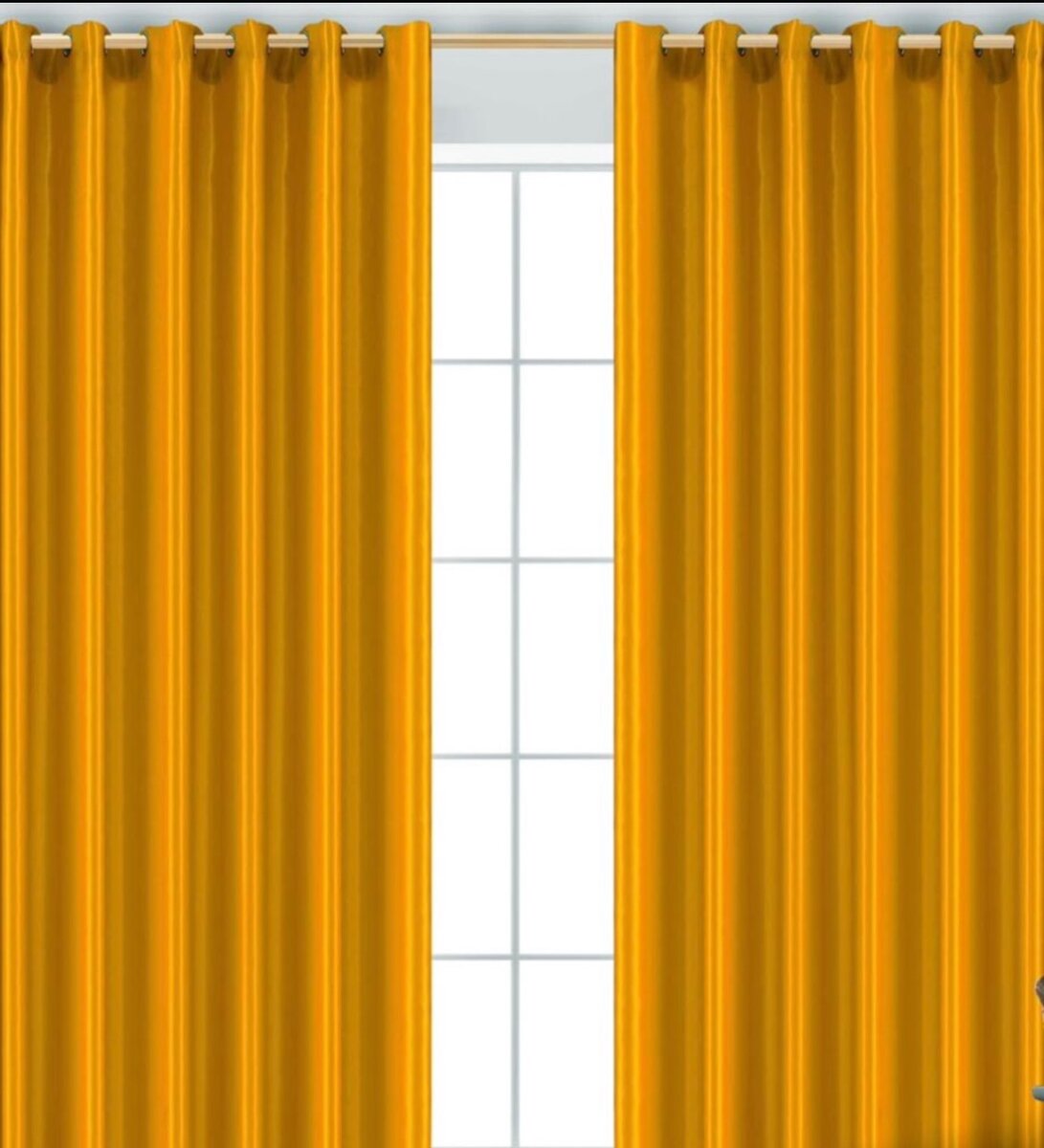 2 in 1 curtains in different colors (black,wine,ash etc)