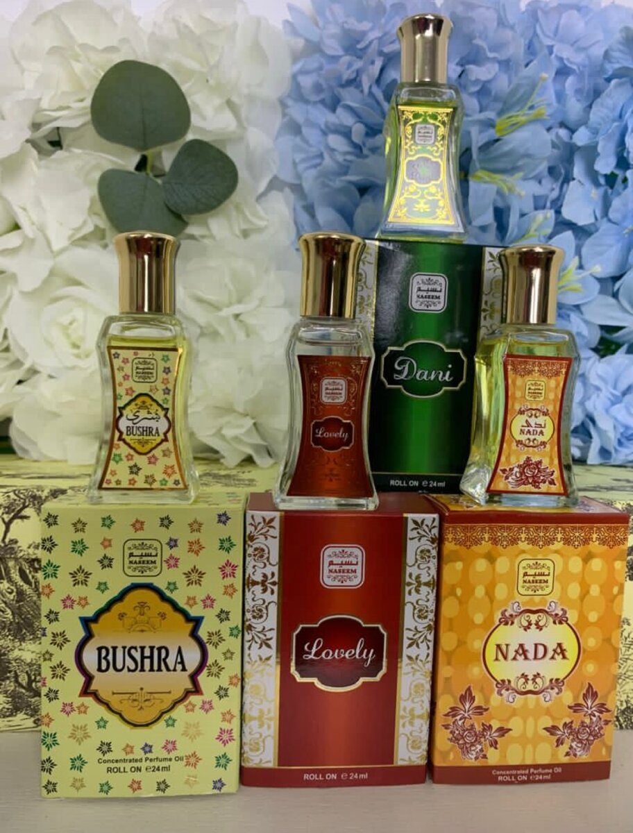 Ensemble de parfums roll-on