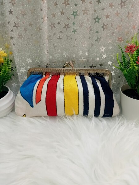 Colourful Cotton Purse