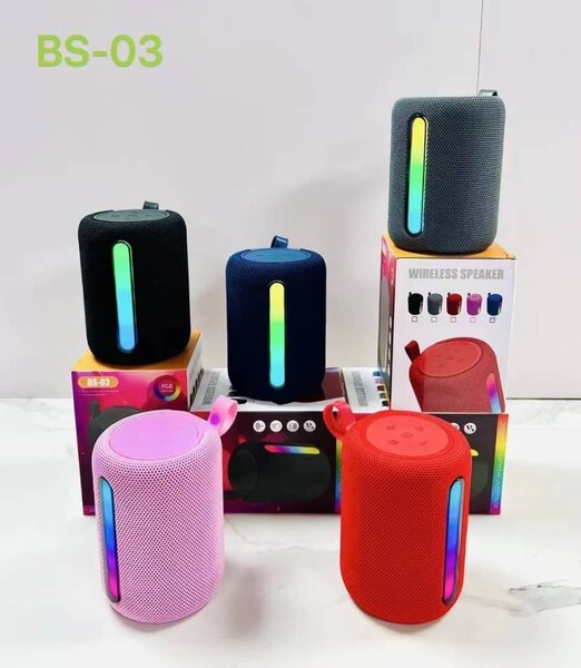 Enceinte Bluetooth LED Sans Fil