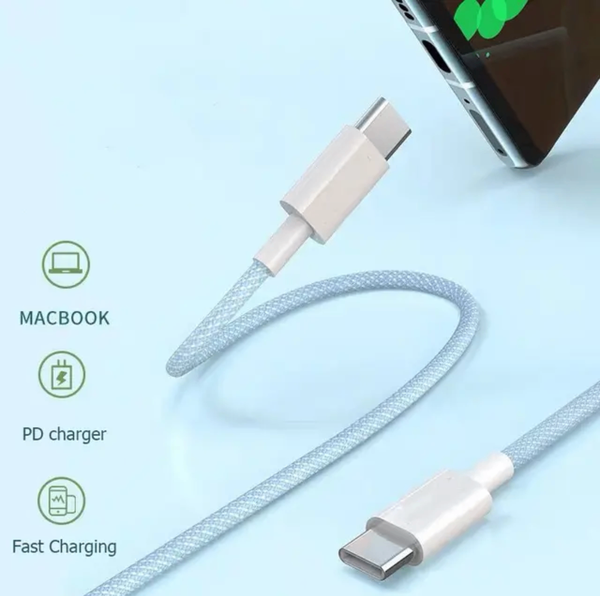 type C to C fast charging cables