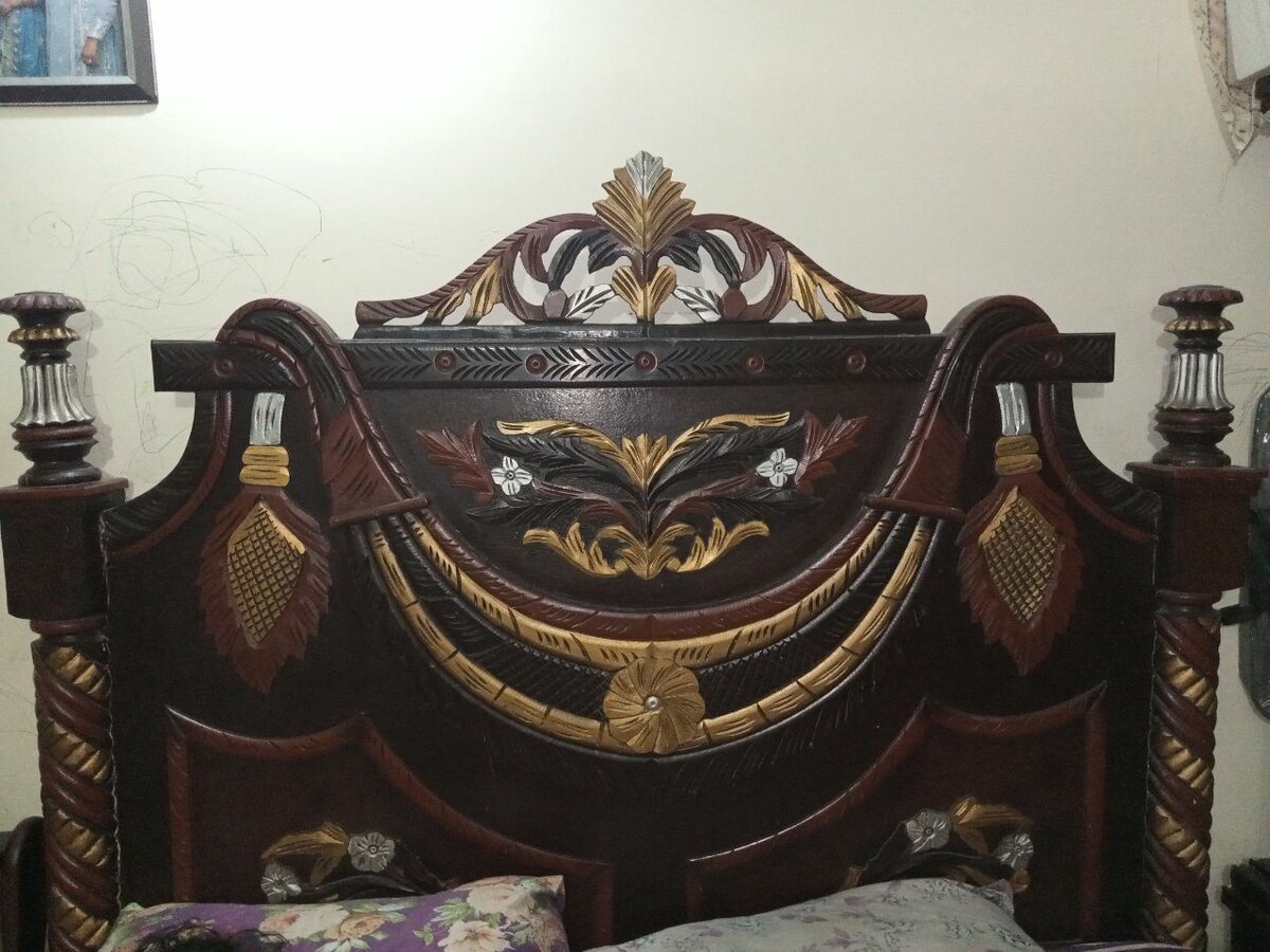 Wooden Bed