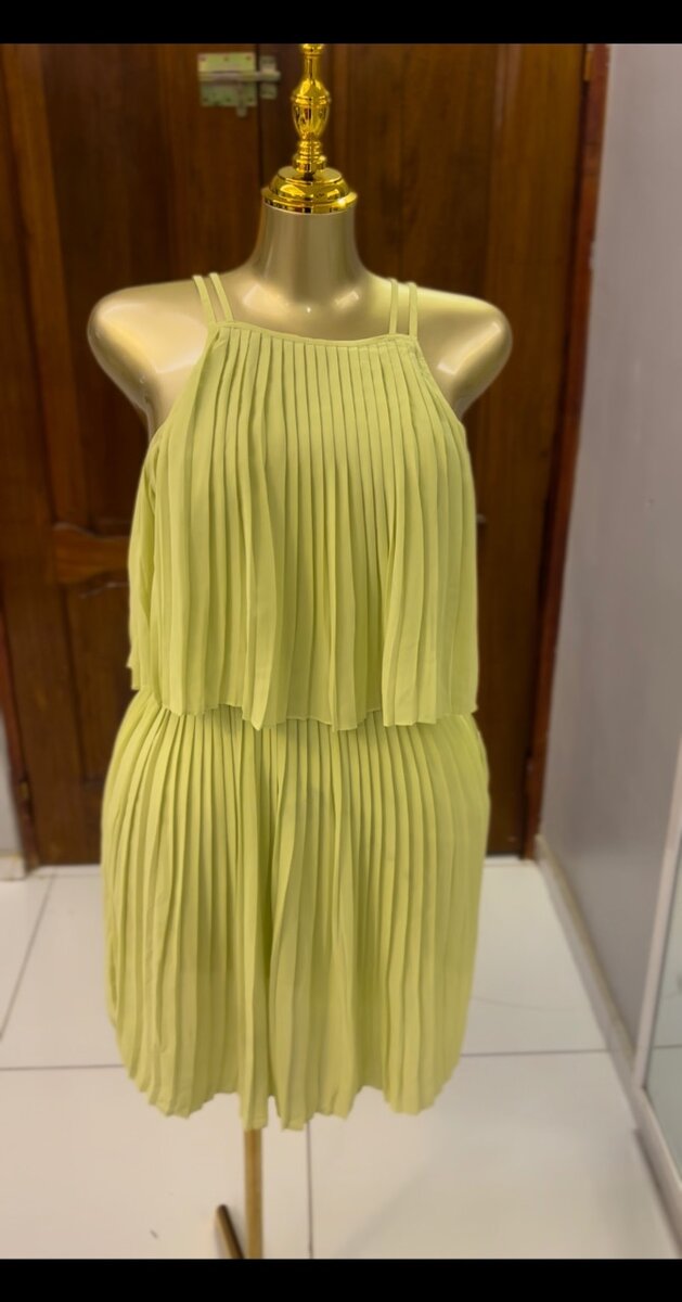 Robe Élégante Femme Plissée