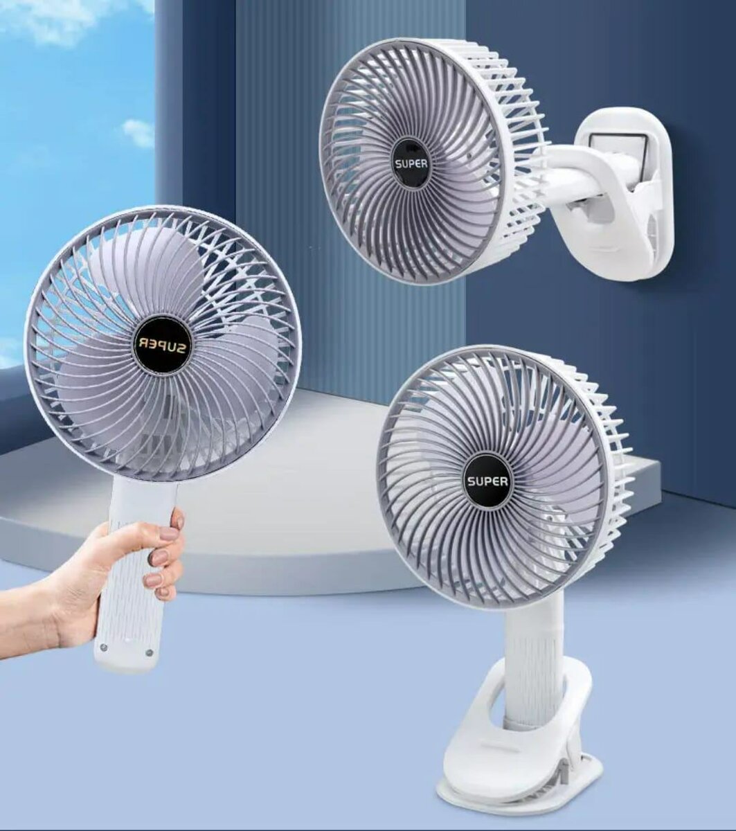Mini ventilateur rechargeable.