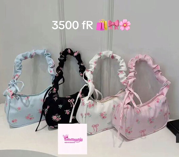 Sac à main floral chic