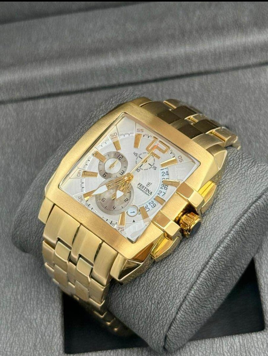 Montre homme en or élégante