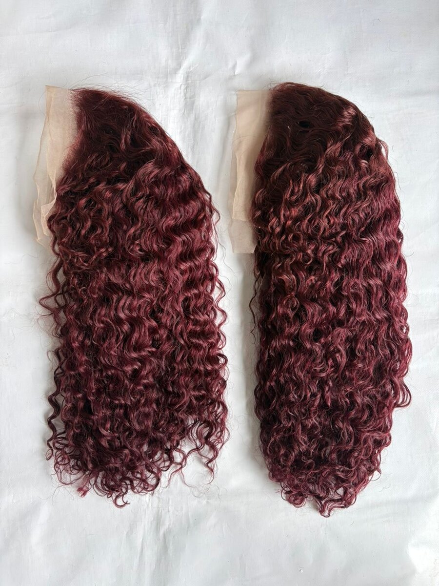 Perruque bouclée water wave