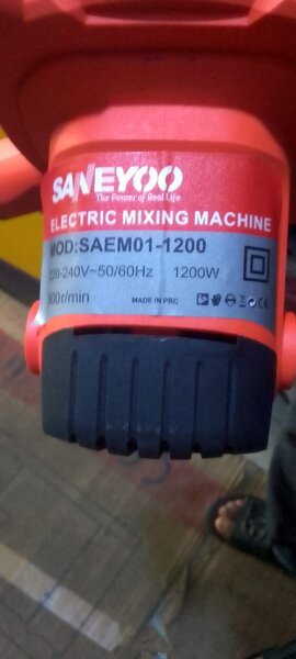 Malaxeur électrique puissant 1200W