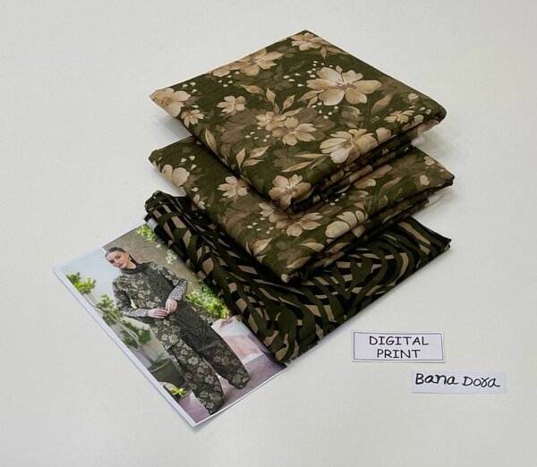 Lady's Lawn 3pc Unstich Suit