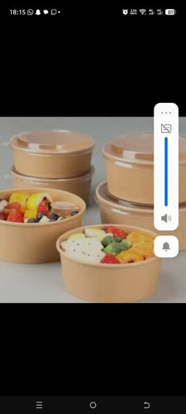 50 Assiettes craft 1000 ML