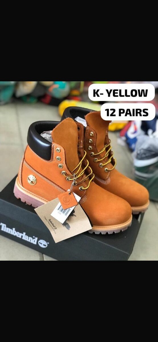 Bottes Timberland Jaune Homme