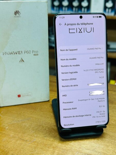 Huawei P60 Pro État propre Cap