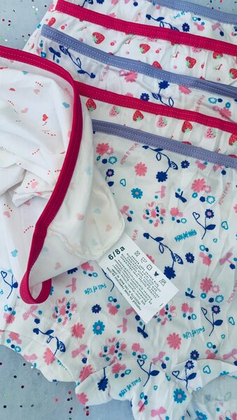 Lot de culottes en coton pour filles