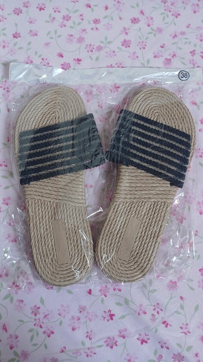 Sandales d'été en corde