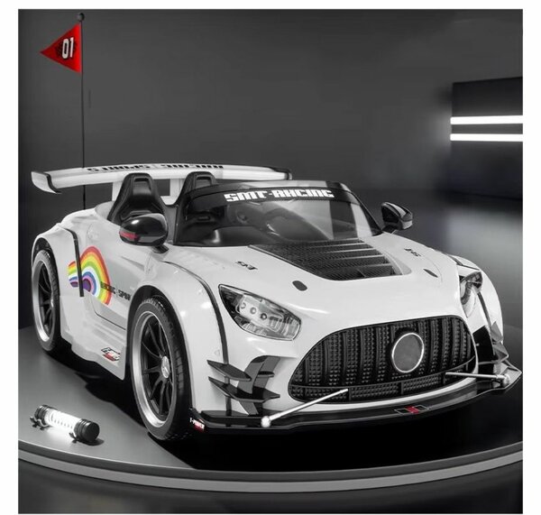 Kids Sit in  Drifting Car