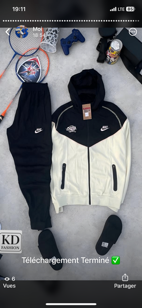 Ensemble de survêtement sportif Nike