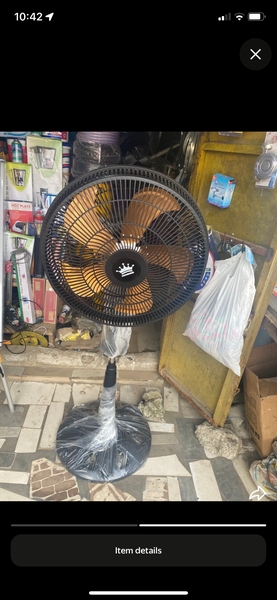Powerful Oscillating Pedestal Fan