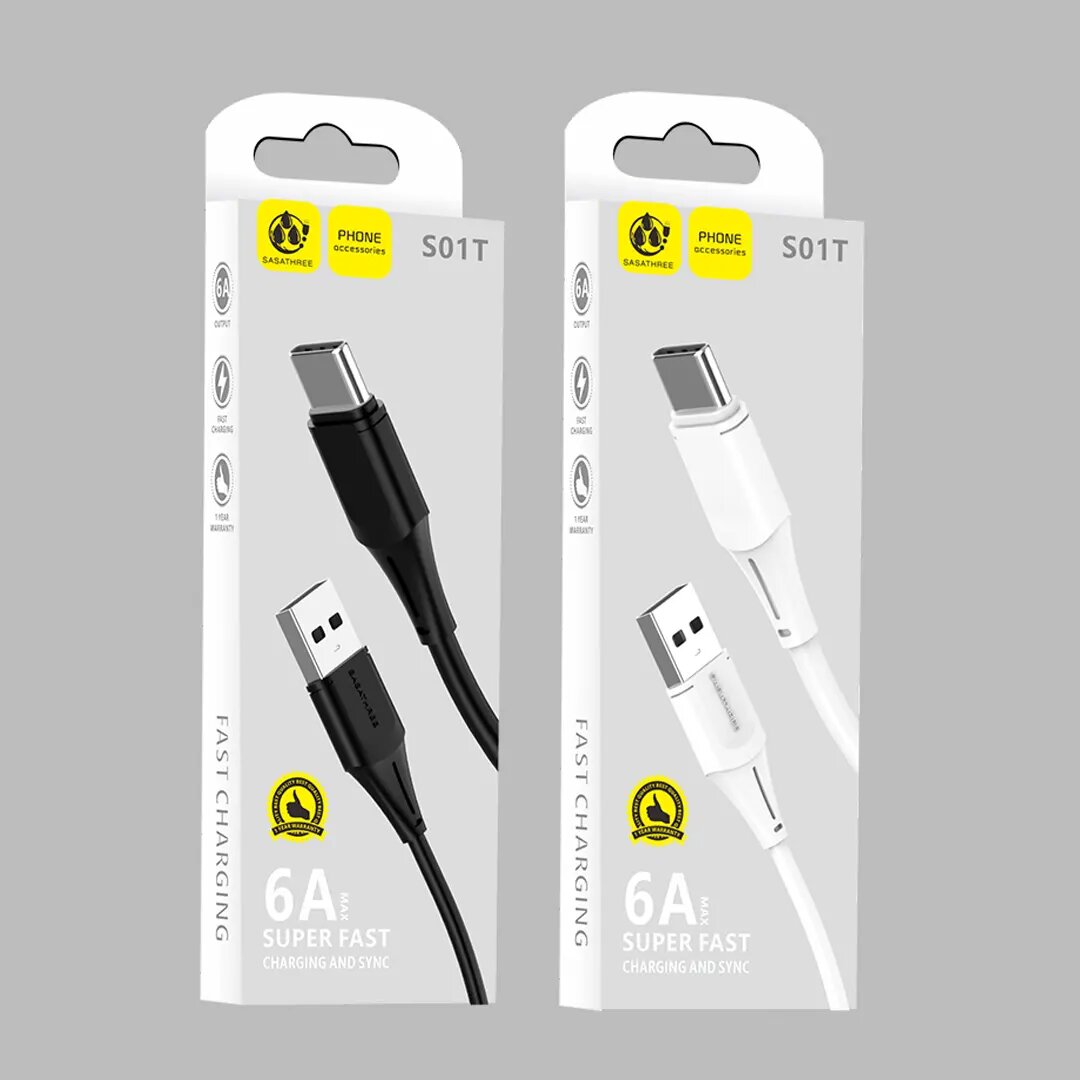 Câble USB Type-C Super Rapide 6A