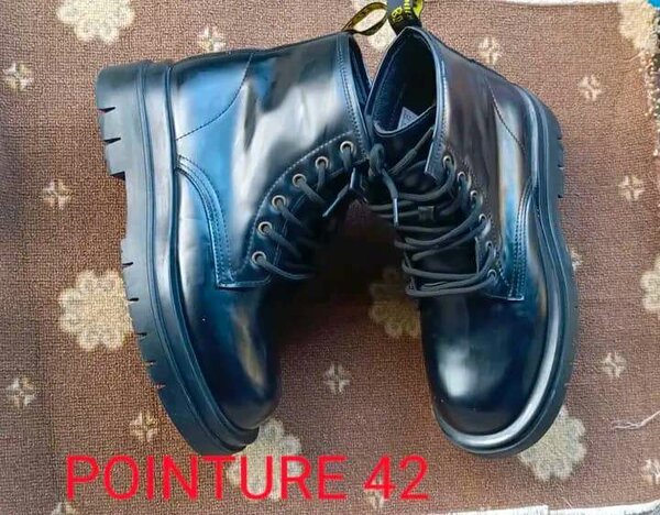 Bottes en cuir élégantes