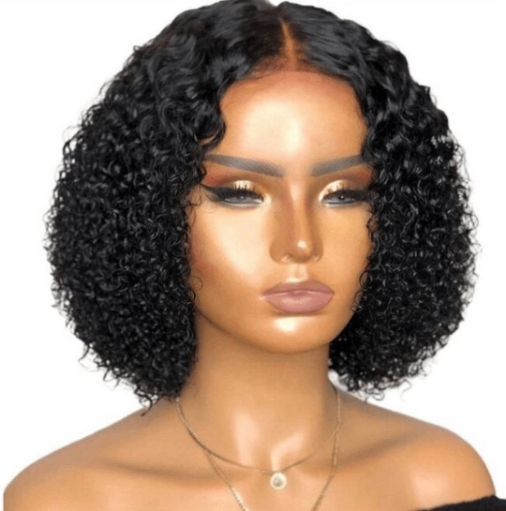 Perruque bouclée courte