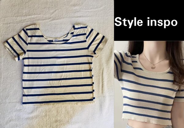 Salaula crop tops and tops