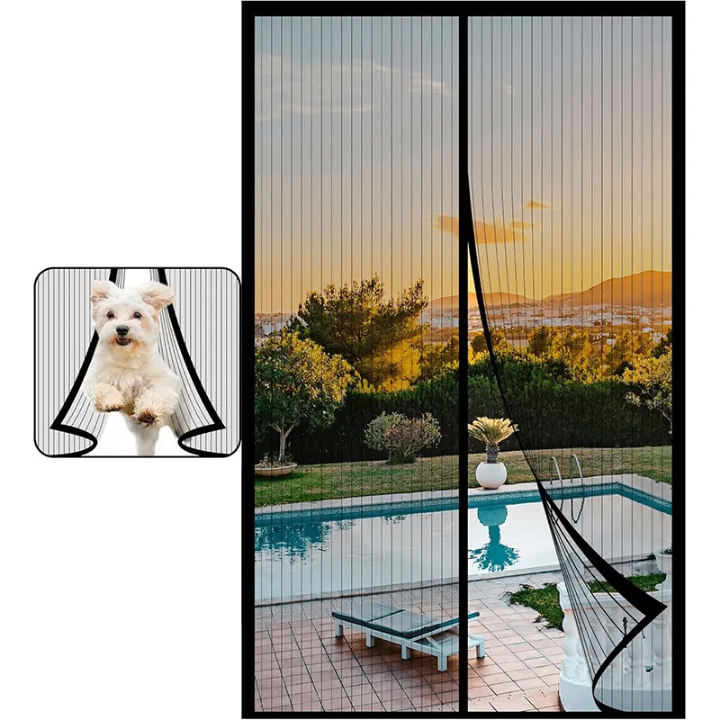 Rideau anti moustique