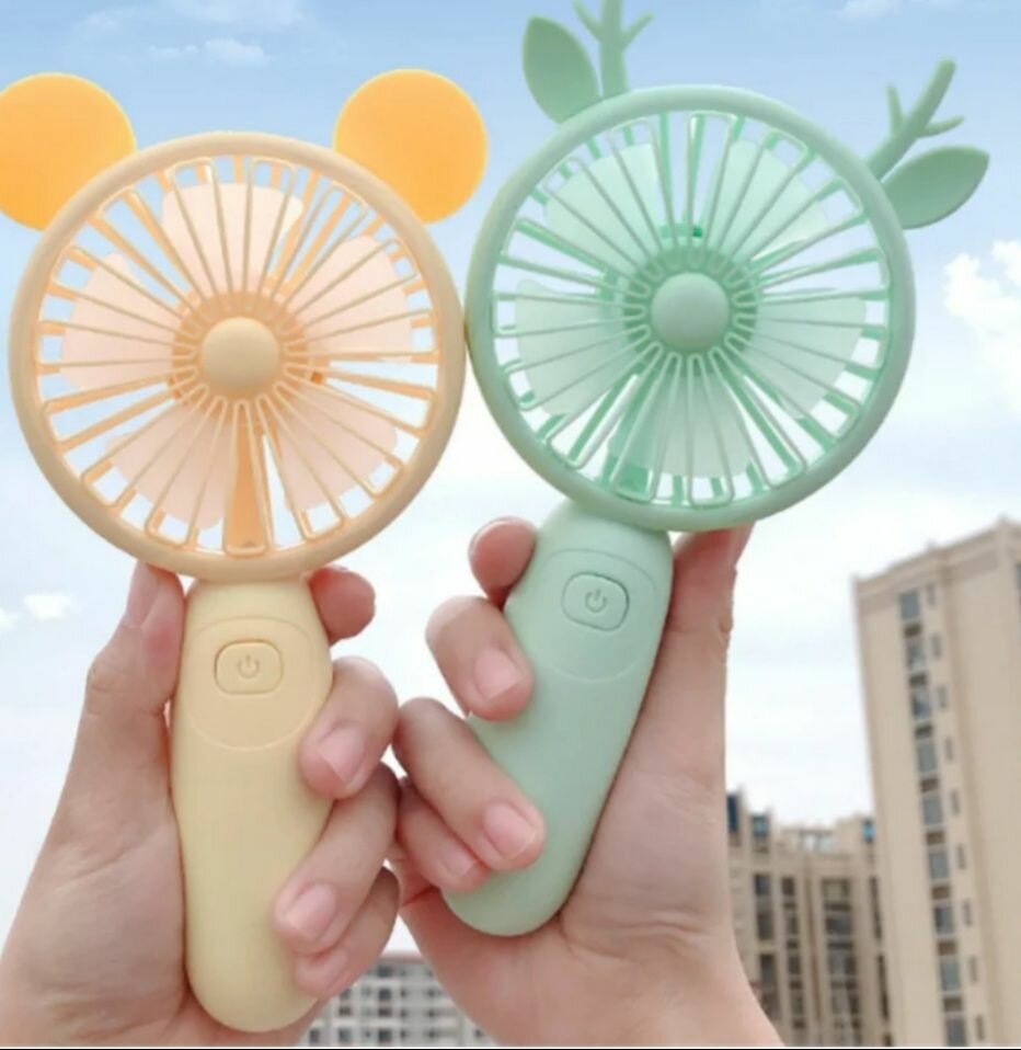 Mini Ventilateur Portable Enfant LED