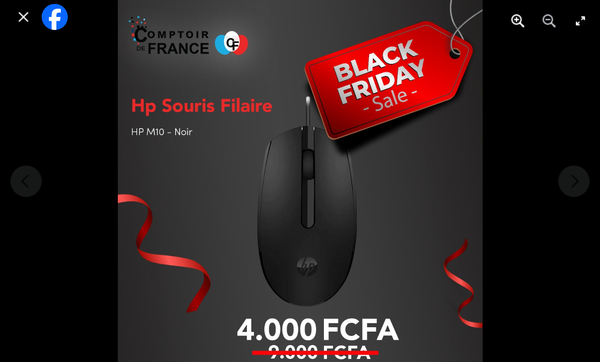 HP Souris Filaire