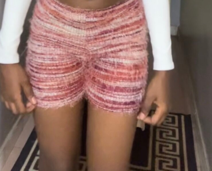 Mini-jupe en tissu texturé