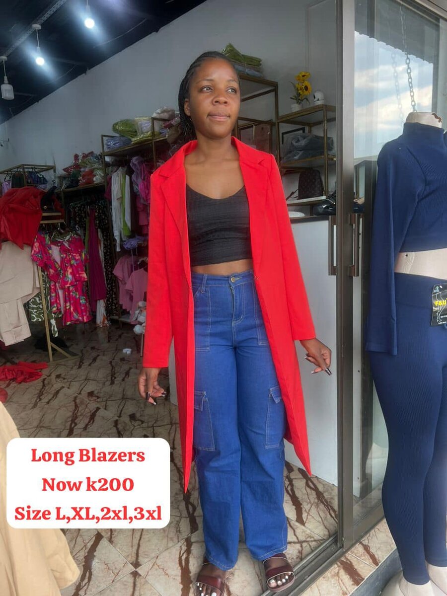 Beautiful, stylish and high-quality women's blazer red