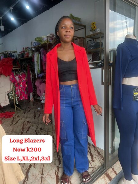 Beautiful, stylish and high-quality women's blazer red