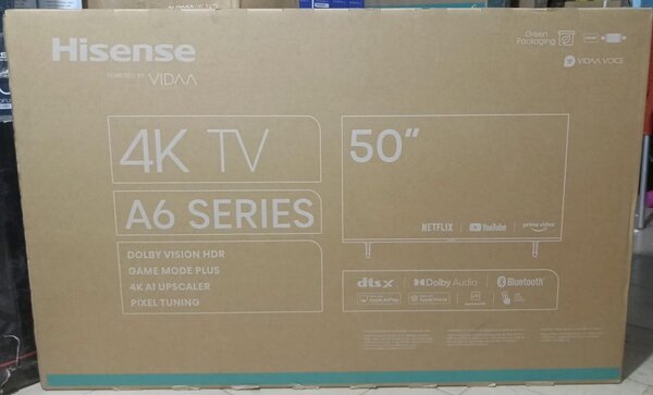 TV LED HISESE 50 POUCES 4K UHD AVEC WIFI