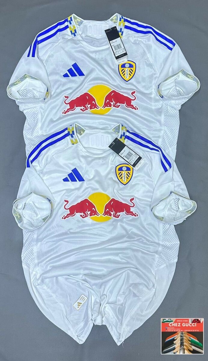 Maillot de football blanc Adidas