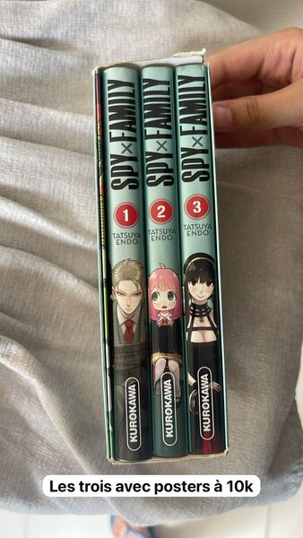 Manga Spy x Family Volumes 1-4