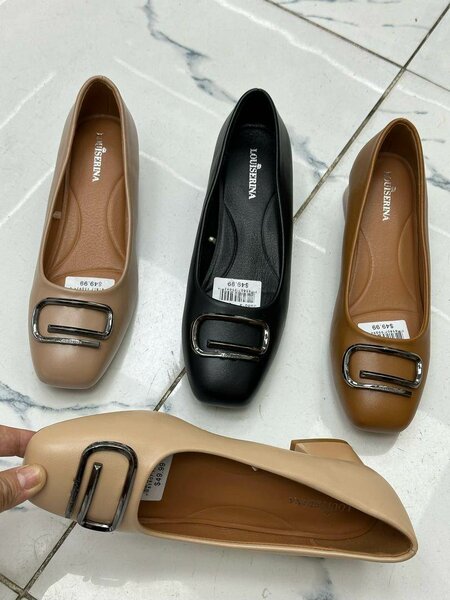 Ballerines en cuir élégant