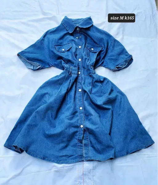 denim dress