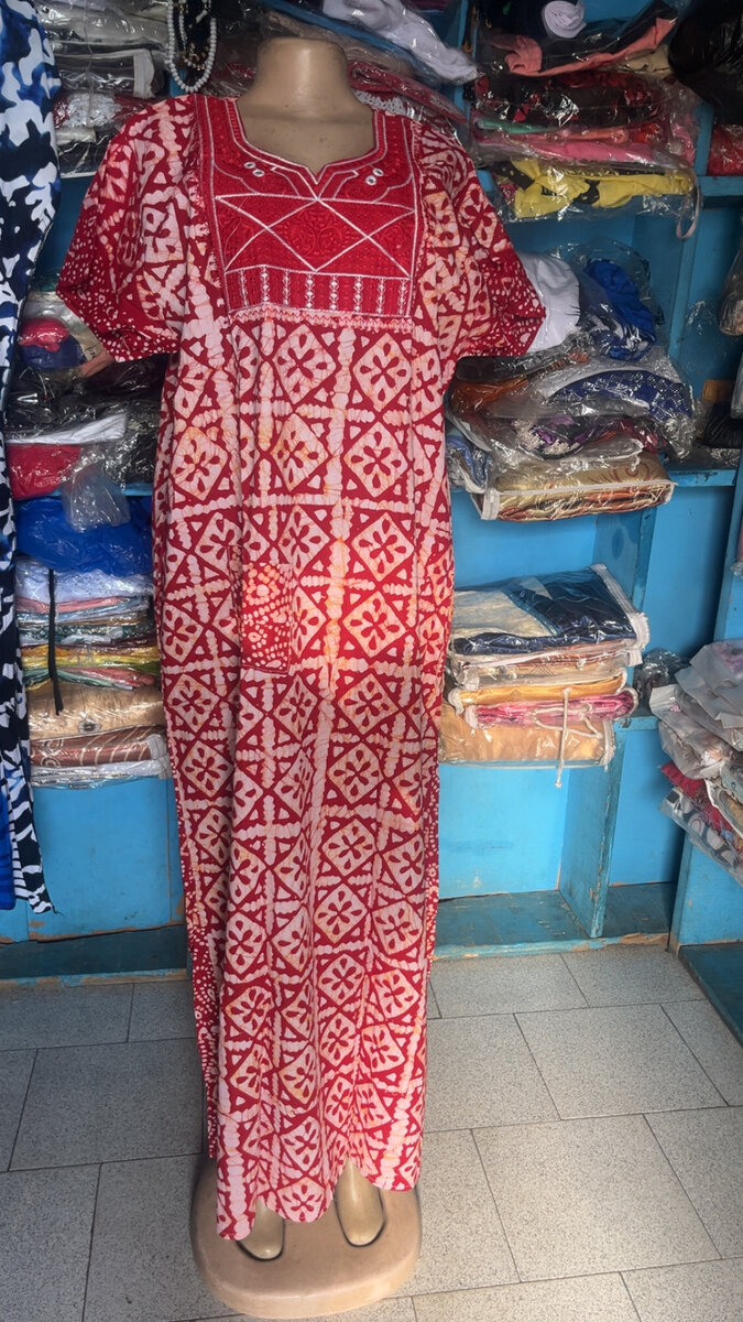 Robe longue bohème ethnique