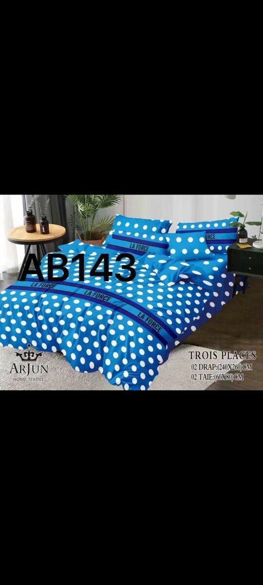 Draps de lit 3 places