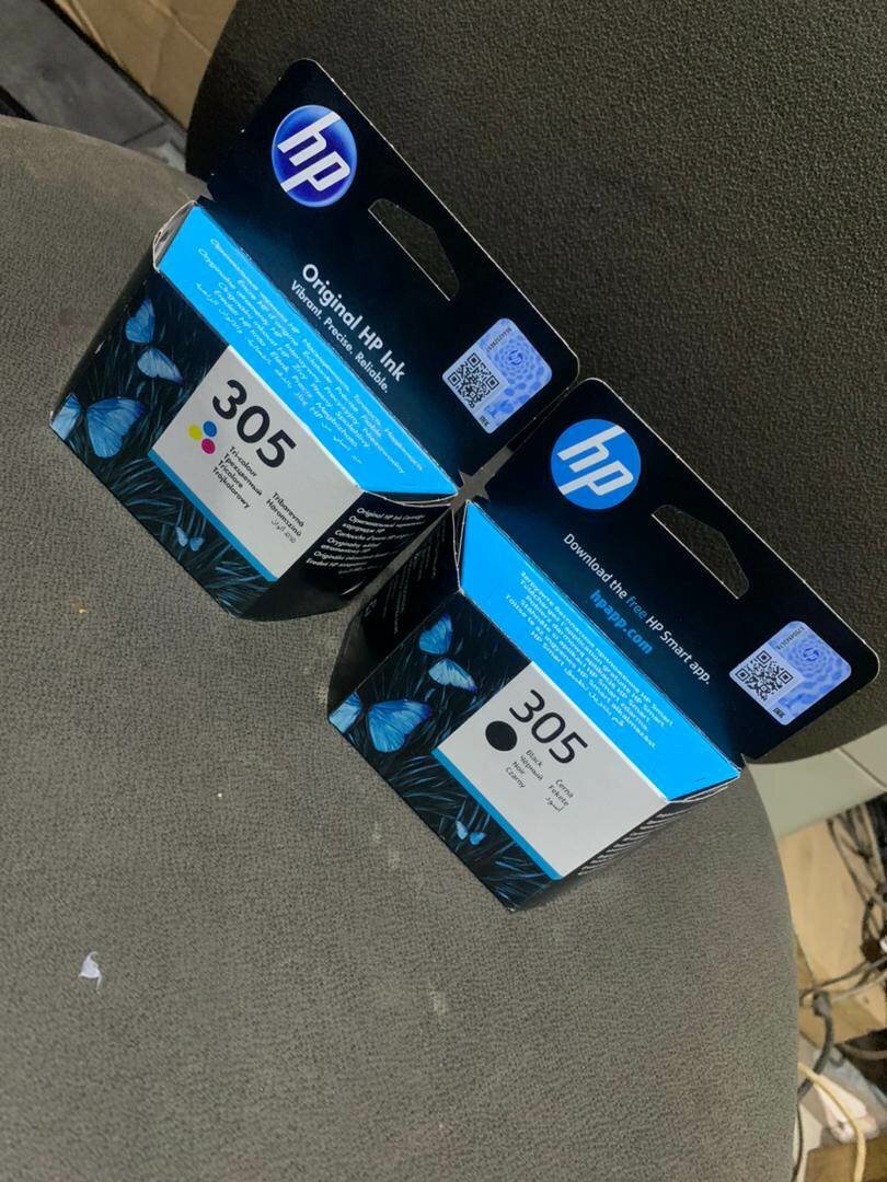 HP 305 DESKJET INK TRICOLOUR/BLACK PAIR CARTRIDGES (2710)