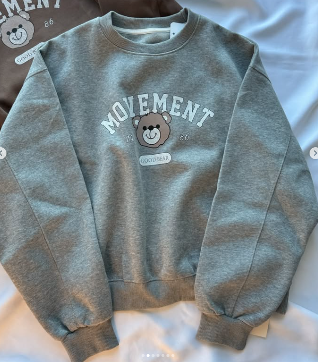 Свитшот с принтом Movement