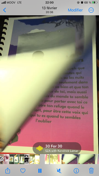 Album photo personnalisé