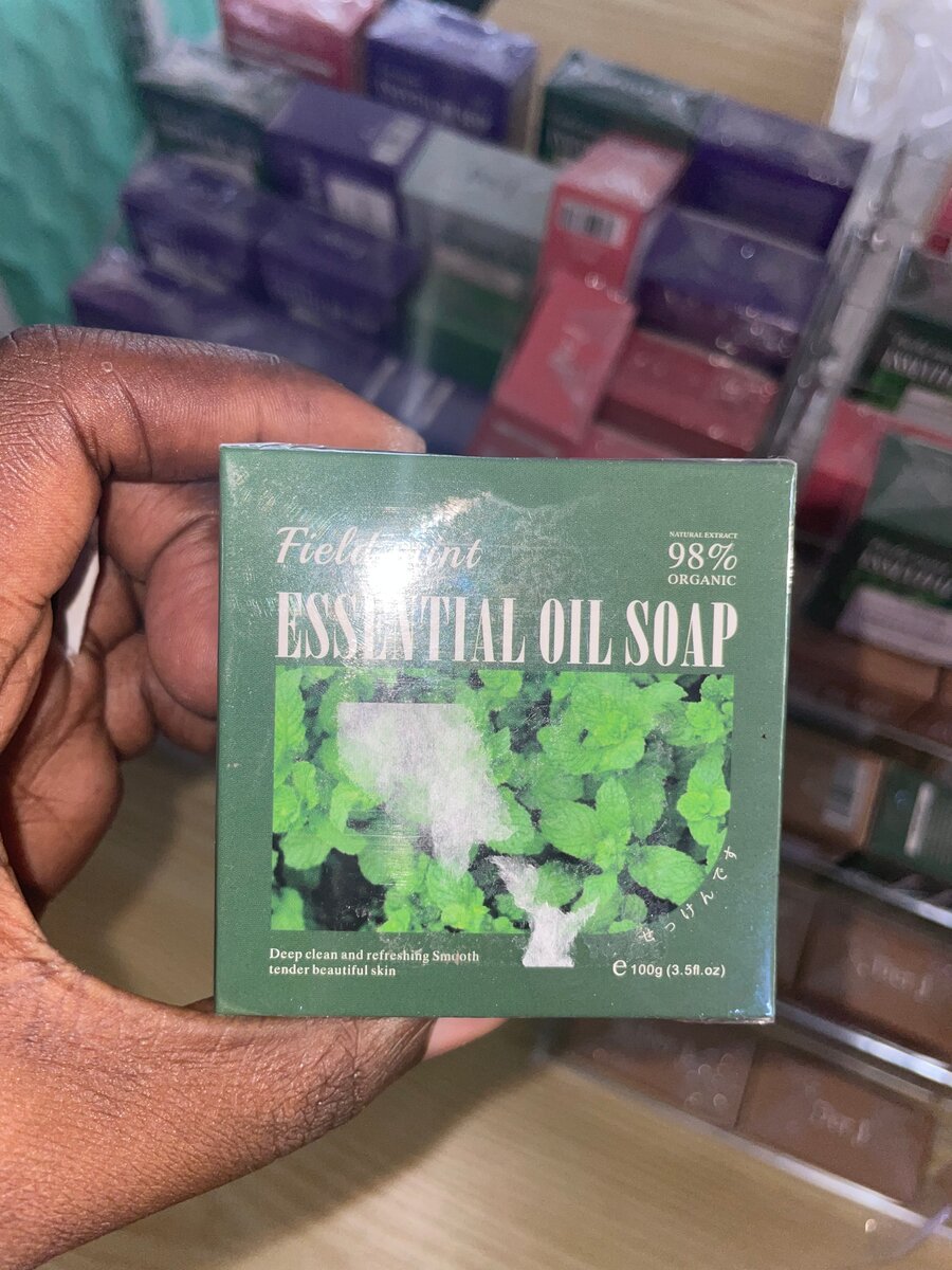 Savon essentiel à la menthe 98% Bio